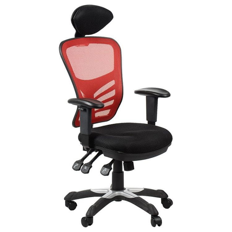 STEMA Otočná stolička HG-0001H RED